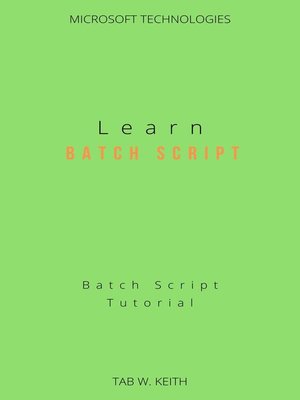 cover image of Learn Batch Script